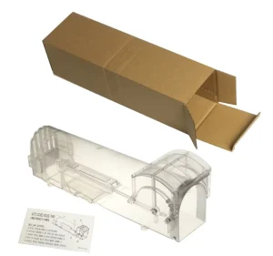 Easy to Use Rat Traps Humane Mousetrap Hassle free Chipmunk Catching Box Plastic Voles Cage