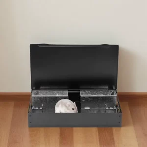 Eco Friendly Outdoor Pest Control Humane Metal Multi Catch Mice Rats Traps Box for Restaurant Office Home Use Live Mouse Trap