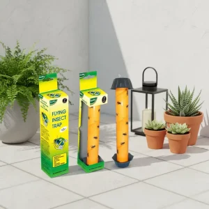Effective Horticultural Fruit Fly Glue Trap Standing Outdoor Flying Bug Sticky Trap Paper Catcher Flies Stick