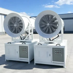 Electric Wheel Fog Cannon Agricultural Pesticide Sprayer with High Atomization