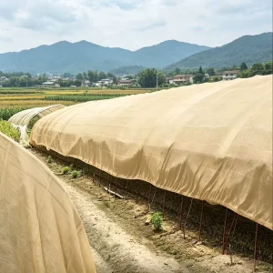 Factory Direct Beige HDPE Woven Rectangle Shade Net Heavy-Duty UV Resistant Sun Shade Cloth for Greenhouse Garden Patio
