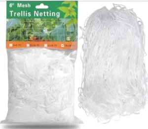 Factory Direct Polyester Knotless Trellis Netting for Garden Plant Climbing