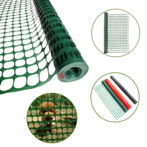 Factory Supply 4×100 Green Plastic Garden Fence Mesh Roll for Rabbits and Animals