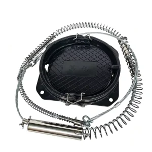 Farm Hunting Decoy 4mm Steel Wire Spring Trap for Wild Boar Fox Rabbit Solid Replacement Nut Heavy Duty Pest Control
