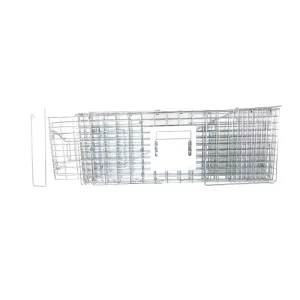 Foldable Metal Humane Live-Catch Rat and Mouse Trap Cage