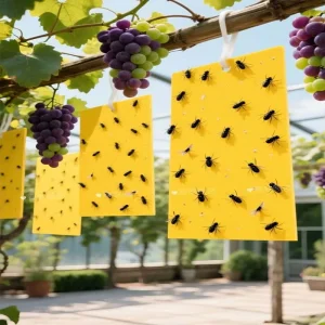 Fruit Fly Traps Plastic Solid State Waterproof Eco Friendly Sticky Trap for Green Plant Horticulture