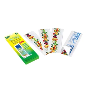 Fruit Patterned Disposable Fly Glue Trap Strips Factory Indoor Insect Catcher for Kitchen Home Use