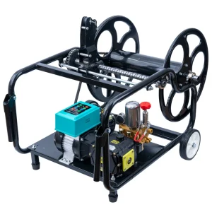 Fully Automatic Garden Sprayer for Fruit Trees Remote Control Gasoline Engine Electric Pump High Productivity Hose Reel Machine