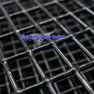 Galvanized Black PVC-Coated 8″ Solar Panel Bird Mesh 1.0mm Wire Roll for Roof Solar Protection
