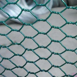 Galvanized PVC Coated Chicken Wire Netting Hexagonal Mesh 3-6ft Tall for Poultry Coop and Farm Enclosure