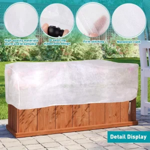 Garden Anti Bird Insect Net Cover Breathable Anti freezing Protective Mesh for Outdoor Plant Shield