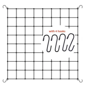 Garden Climbing Net Durable Latex Trellis Netting Flexible Sturdy Plant Support Grow Netting Scrog Netting