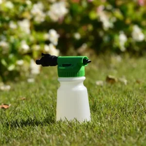 Garden Handheld Hose End Sprayer for Pet Odor Control 5-Setting Dilution Sprayer for Outdoor Deodorizing and Surface Cleaning