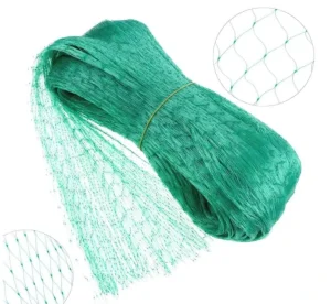 Green 4m X 10m Garden Anti Bird Pond Plant Protection Mesh Pest Control Pea Fruit Netting 1.5×1.5 cm Holes
