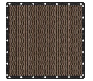 Green HDPE Heavy-Duty Privacy Screen Fence Mesh Shade Net for Outdoor Walls, Porches, Patios, Backyards, and Balconies