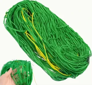 Green Nylon Trellis Netting for Garden Plants and Greenhouse Vines PE Material