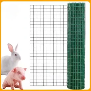 HDPE Dip-Molded Welded Wire Mesh Holland Fence for Yard and Garden Security