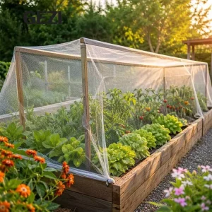 HDPE Fine Mesh Garden Insect Netting for Vegetable Plant Protection