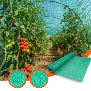 HDPE Garden Shade Netting 75% and 80% Shading Rate Black Raschel Net
