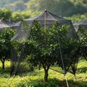 HDPE Hexagonal Garden Mesh Netting, Trellis, Fence and Bird Net for Poultry Farms