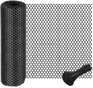 HDPE Plastic Flat Netting Balcony Safety Chicken Breeding Mesh Garden Fence Roll Protective Fencing Trellis 1.2 x 50 m 6 ft
