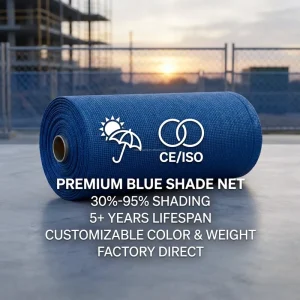 HDPE Warp Knitted Rectangle Sun Shade Sail UV-Blocking Canopy for Patio Backyard Lawn Garden