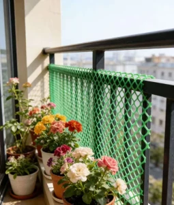 HDPE Waterproof Heavy-Duty Portable Soft Plastic Flat Mesh Roll for Garden Shading and Breeding Netting