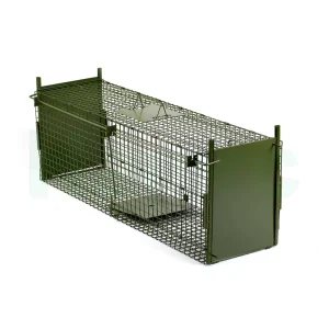 Haierc Easy Reusable Humane Live Animal Catch Cage Trap