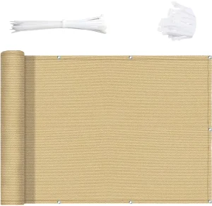 Heavy Duty 3 FT*30ft 100% Virgin HDPE UV Protected Weather Resistant Balcony Privacy Screen Fence Cover Garden Netting Shield
