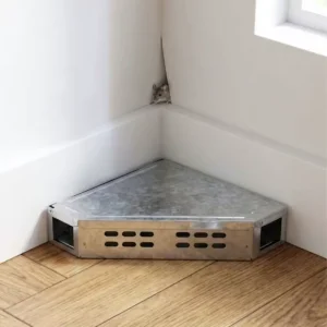 Heavy Duty Galvanized Steel Mouse Trap Humane Live Catch Reusable Mouse Rat Metal Box for Indoor Outdoor Pest Control