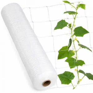Heavy Duty Garden Trellis Netting for Plant Support with UV Resistant Polypropylene 2m X 100m