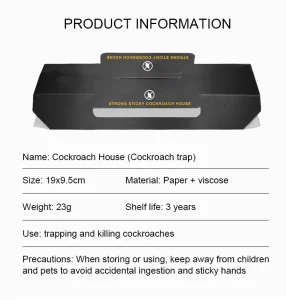 High Adhesion OEM 10 Pack Eco Friendly Solid Roach Glue Traps Household Pest Catcher for Ants Scorpions & Cockroaches