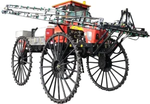 High-Clearance Tractor-Mounted Agricultural Sprayer