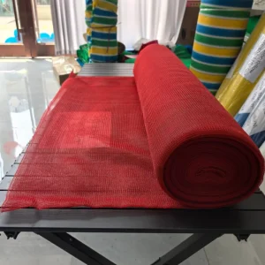 High-Density Polyethylene Red Bird and Insect Netting for Landscape Plants Garden Flowers and Seedlings