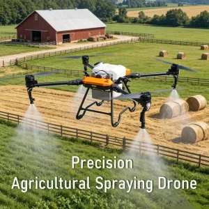 High Efficiency RTK Radar Agricultural Sprayers Drones for Precision Spraying and Fertilizer Spreading Agricultural Drones