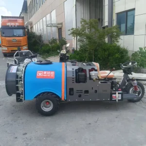 High-Pressure Air-Assisted Three-Wheeled Agricultural Sprayer