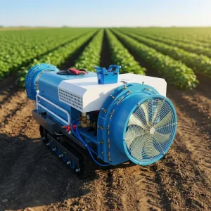 Hot Selling Spraying Machine Remote Control Agricultural Pesticide Sprayer Automatic Crawler Air Driven Pesticide Robot