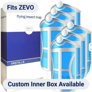 Household Pest Control Consumables Disposable Sticky Refill Box Cartridge Kit Fit ZEVO M364 Plug in Light Max