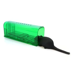Humane Live Mouse and Rat Trap Cage PC/ABS Plastic for Indoor and Outdoor Pest Control