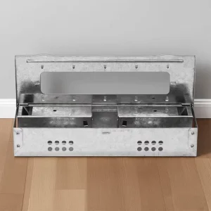 Humane Metal Live Mouse Trap Box Multi Catch Mice and Rats Traps for Home Office Use Rodent Pest Control