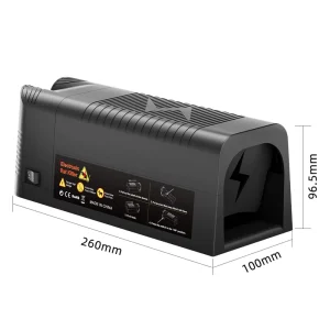 Indoor Electronic Mouse and Rat Zapper with Multi-Catch Design
