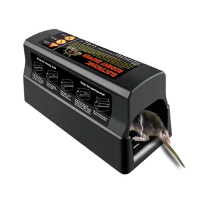 Indoor Humane Mouse and Rat Traps with Batteries, Solid ABS Material