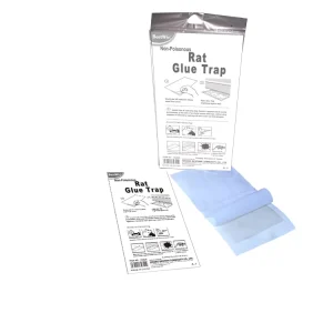 Indoor & Outdoor Strong Adhesion Mouse & Rat Glue Trap Paperboard Sticky Board with Release Paper