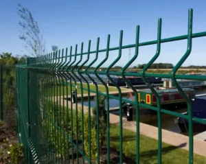 JIAWANG Zinc Steel Wrought Iron Waterproof Heavy Duty PVC Easily Assembled Garden Netting Fences for Agriculture & Construction