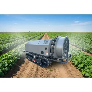 JaFu New Unmanned Self Propelled Crawler Motorized Remote Control Construction Farm Nursery Orchard High Pressure Engine Powered