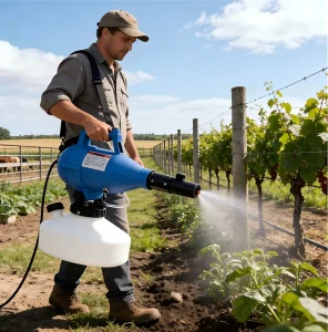 Knapsack Sprayer Electric ULV Cold Fogger 4.5L High Pressure for Farm Orchard Garden Lawn Care