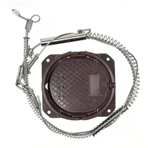 Large Animal Trap Cage, Galvanized Steel Wild Boar Trap for Farm and Wildlife Control