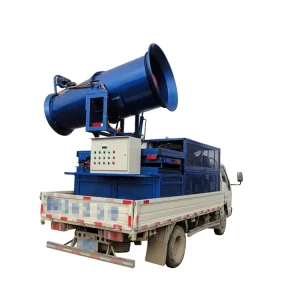 Long Range Fog Cannon Industrial Mobile Sprayer Dust Control Machine with High Pressure Pump