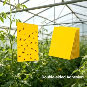 Low MOQ Custom Yellow Gel Sticky Traps with Strong Glue Eco Friendly for Greenhouse Mosquito and Flying Insect Capture