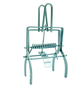 Low Price High Quality Pest Control Galvanized Steel Mole Trap Mole Clip Rat Eliminator Mice Trap With Long Handle Bar